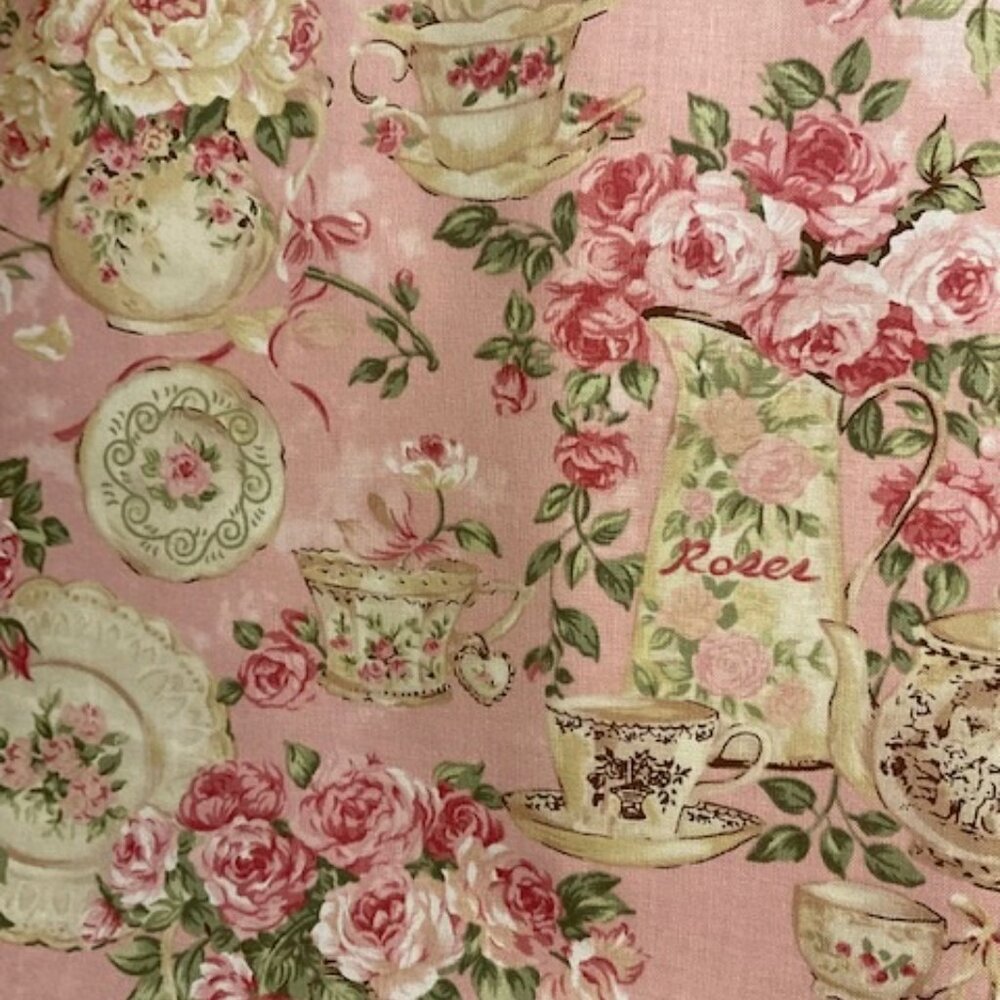 Floral Pink Valance Curtain Panel - Brand - Picture 2 of 2